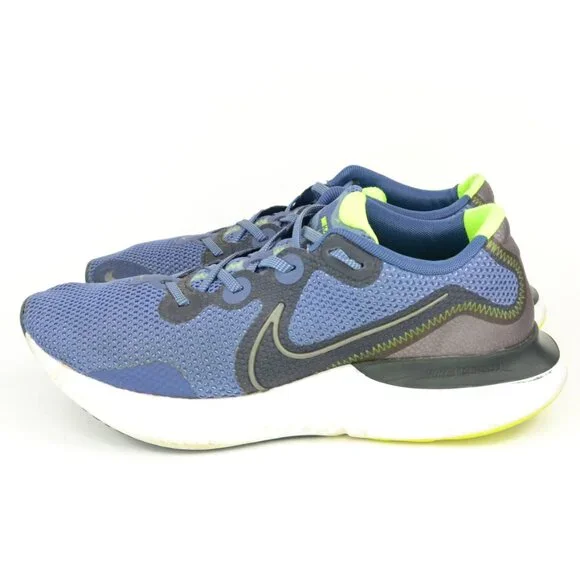 Nike Renew Men's Size 10 Blue & Gray Mesh Athletic Running Sneakers CK6357-400 - Picture 6 of 10